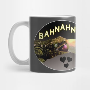 Muriel Loves Bahnahnah (black color) Mug